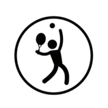 Sportarten-Icon Tennis