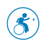 Sportarten-Icons Boccia