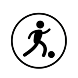 Sportarten-Icon Fußball