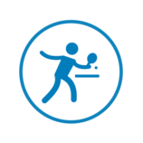 Sportarten-Icons Tischtennis