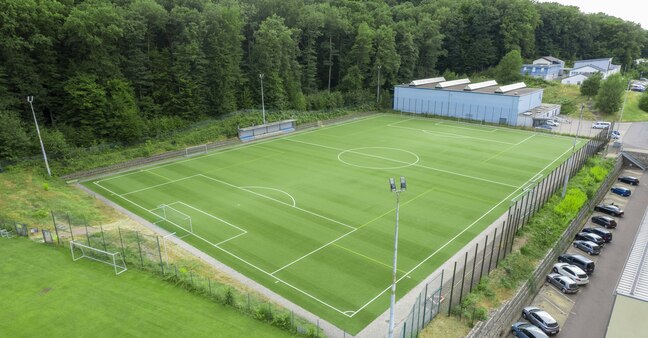 Ansicht Kunstrasen oben