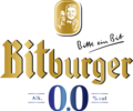 Logo Bitburger 0,0% Pils Alkoholfrei